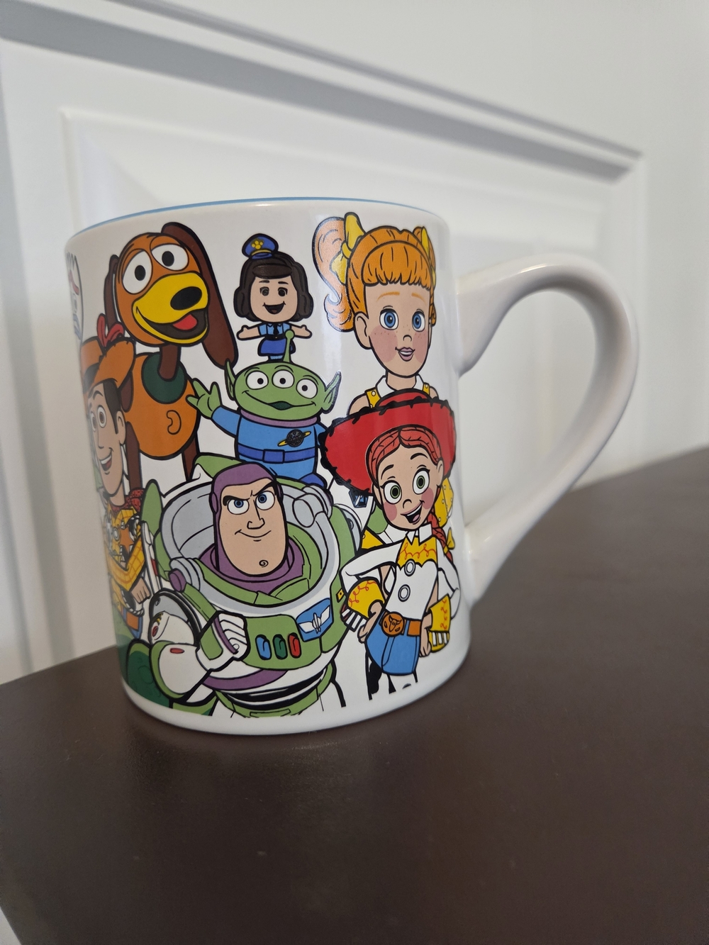 Disney Pixar Toy Story 4 Character Mug -  NWT White with Multicolor Cartoon